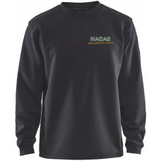 Hacar Sweatshirt met verlengde acherkant incl. logo HACAR